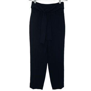 Aritzia Wilfred Ankle Geneva Pants Size 4 Waist Tie Side Zipper Closure